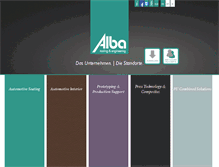 Tablet Screenshot of albatools.com